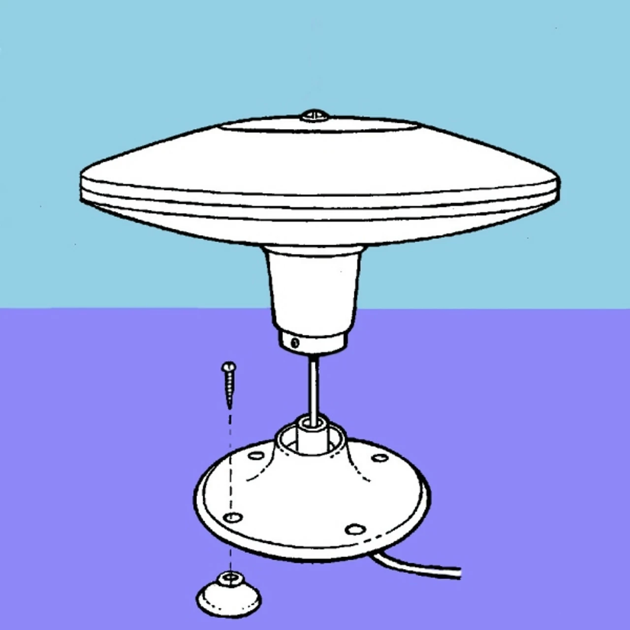 Vision Plus Status 350 Omni-Directional Antenna With VP2 TV Amplifier 5 Vision Plus Status 350 Omni-Directional Antenna With VP2 TV Amplifier - Image 3