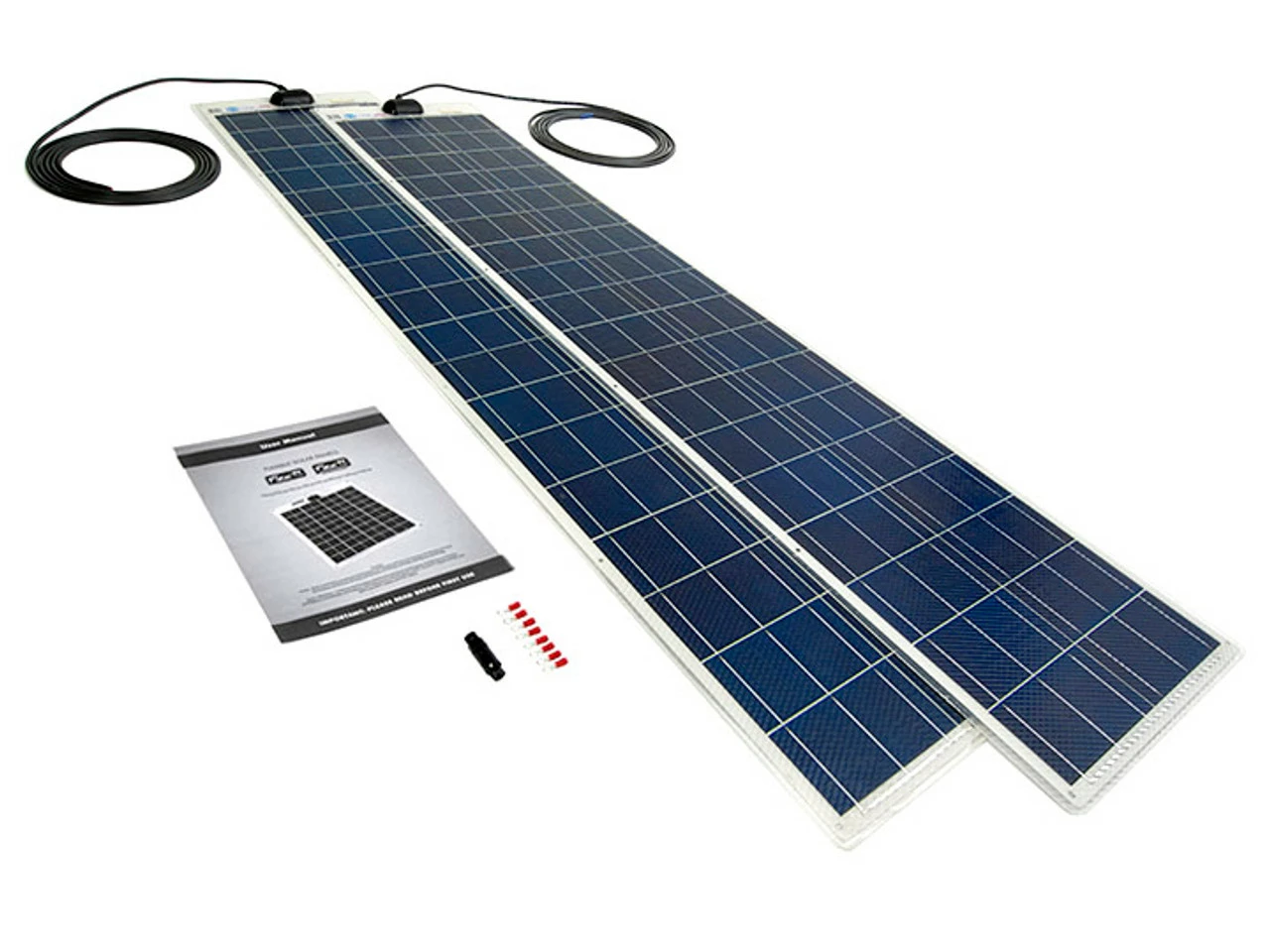 120 Watt PV Logic Long Flexible Solar Panel Kit For Boats, Motorhomes, And Caravans. 3 120 Watt PV Logic Long Flexible Solar Panel Kit For Boats, Motorhomes, And Caravans.
