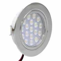 Dimatec Chrome Recessed LED Downlight Default On Memory