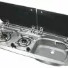Dometic HSG 2370 Smev 9222 Sink And Hob Combination Unit Inc Template -Kitchen & Bathroom Equipment Shop 9222R 41447.1553111842
