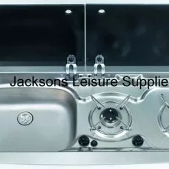 Dometic HSG 2370 Smev 9222 Sink And Hob Combination Unit Inc Template -Kitchen & Bathroom Equipment Shop 9222 LH 85531.1553111901