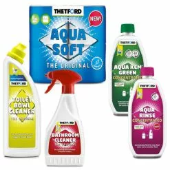 Thetford Porta Potti Toilet Aqua Kem Chemicals Big 5 Saver Pack -Kitchen & Bathroom Equipment Shop Aqua Kem Green Big 5 Saver Pack 06955.1666700024