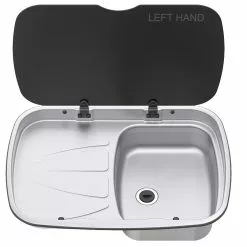 Spinflo Argent Caravan Sink & Drainer With Seal & Siphon 6 Spinflo Argent Caravan Sink & Drainer With Seal & Siphon -Kitchen & Bathroom Equipment Shop Argent Sink left handed 2 copy 27752.1496998570