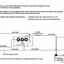 Adventurer 12v Vehicle Battery To Leisure Battery Charger With Engine Trickle Charge -Kitchen & Bathroom Equipment Shop BATTERY DC DC WITH TRICKLE CHARGER DIAGRAM 69029 logo 37528.1660161773