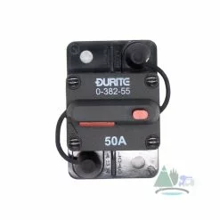 Durite 50A Flush Mount Circuit Breaker 12/24v