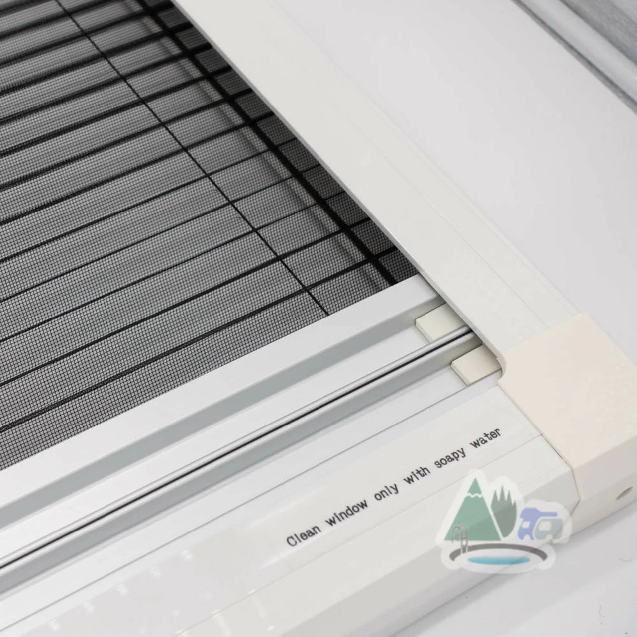 Adventurer Campervan Top Hinge Window With Blind And Fly Screen - Flush Acrylic Glass 12 Adventurer Campervan Top Hinge Window With Blind And Fly Screen - Flush Acrylic Glass - Image 10