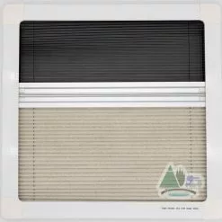 Adventurer Campervan Window With Top Hinge, Blinds & Flyscreen - Flush Acrylic Glass And Frame -Kitchen & Bathroom Equipment Shop DSC03791 80324.1631108306