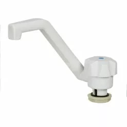 Reich Deluxe White Cold Tap F240 For Campervan Caravan Motorhome