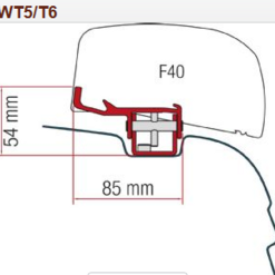 Fiamma F40 VAN Compact Campervan Awning 29 Fiamma F40 VAN Compact Campervan Awning -Kitchen & Bathroom Equipment Shop F40 Adapter 84929.1621348442