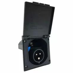 FAWO Flush Mains Inlet For Caravan Motorhome Campervan -Kitchen & Bathroom Equipment Shop FAWO flush inlet 1 24090.1675336751