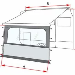 Fiamma Front Blocker Pro Panel -Kitchen & Bathroom Equipment Shop Fiamma Caravanstore Blocker Pro Charter 96564.1659968304