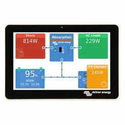 Victron Energy Victron 350 Watt Solar Panel Kit With MPPT Controller, MultiPlus II And Cerbo GX -Kitchen & Bathroom Equipment Shop GX Touch 50 front screen 40259.1671113927