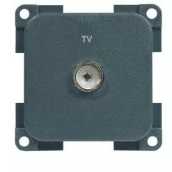 CBE Single TV Coaxial Outlet Aerial Socket