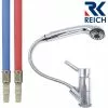 Reich Trend E Chrome Shower Tap With Julia Head -Kitchen & Bathroom Equipment Shop Reich Trend E with Extractable Julia Head 1 18918.1675849283
