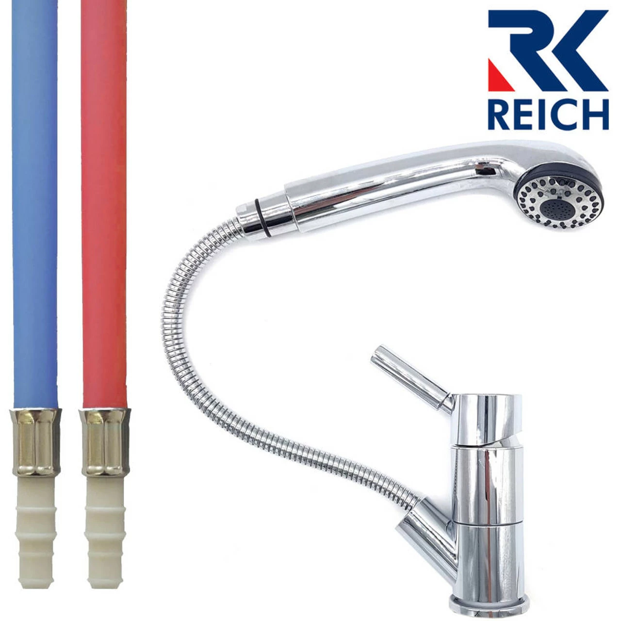 Reich Trend E Chrome Shower Tap With Julia Head 3 Reich Trend E Chrome Shower Tap With Julia Head