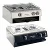 JLS Tasman 4500 2 Burner Hotplate Boat And Caravan Hob And Grill -Kitchen & Bathroom Equipment Shop Tasman ailver black 10970.1675262031