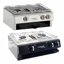 JLS Tasman 4500 2 Burner Hotplate Boat And Caravan Hob And Grill
