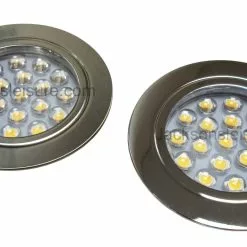 JLS 12v Touch Sensitive Caravan Motorhome Campervan Recessed Downlight 24 JLS 12v Touch Sensitive Caravan Motorhome Campervan Recessed Downlight -Kitchen & Bathroom Equipment Shop Touch LED Light CR ST Mix JLS 51622.1482335137