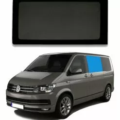 JLS VW T5 T6 Bonded Privacy Glass Fixed Window - Front Left Hand -Kitchen & Bathroom Equipment Shop VW T5 47068.1633960432