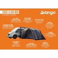 Vango Cove II Air Mid Campervan Drive Away Awning -Kitchen & Bathroom Equipment Shop Vango Cove II Air Mid External Features 94991.1673541093