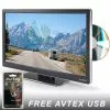Avtex L168DRS 16" 12v LED Freeview HD SAT HD DVD REC Caravan Motorhome TV -Kitchen & Bathroom Equipment Shop avtex 168drs 86937.1580463803