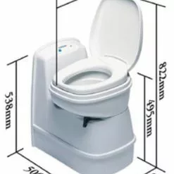 Thetford C200CS Caravan & Motorhome Cassette Toilet -Kitchen & Bathroom Equipment Shop c200 dimensionsl 68711.1378992993