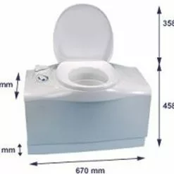 Thetford C402X Caravan & Motorhome Cassette Toilet -Kitchen & Bathroom Equipment Shop c402 dimensions 28030.1411743941