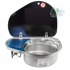 Smev 8821 Hob And Sink, CRX50 Fridge & Sargent EC160 Complete Conversion Kit 2 -Kitchen & Bathroom Equipment Shop dometic 8821 blue drainer jls 50247.1648570799