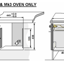 Thetford Spinflo Duplex Caravan And Motorhome Oven Grill -Kitchen & Bathroom Equipment Shop dup 84663.1542109603