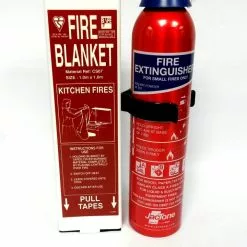 JacTone Home & Leisure Fire Safety ABC + SQ Pack 9 JacTone Home & Leisure Fire Safety ABC + SQ Pack -Kitchen & Bathroom Equipment Shop fire blanket spray 16240.1456225385
