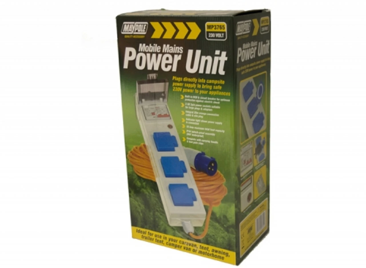 Maypole 5 In 1 Camping Mobile Mains Electricity Hook Up 8 Maypole 5 In 1 Camping Mobile Mains Electricity Hook Up - Image 6