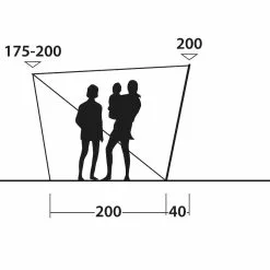 Outwell Campervan Touring Mini Shelter Awning -Kitchen & Bathroom Equipment Shop outwell touring shelter height 86383.1634726721