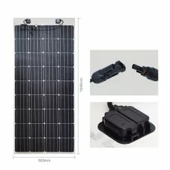 Renogy 160 Watt Flexible Solar Panels And Kits -Kitchen & Bathroom Equipment Shop ren2 82516.1564133102