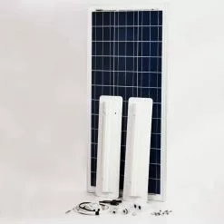 Sargent 100w Solar Panel Kit With 15A MPPT Charge Controller & Alloy Fittings
