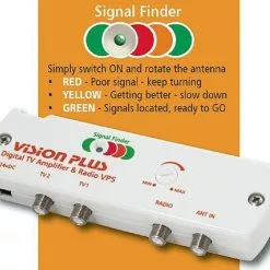 Vision Plus Status 580 Caravan TV Aerial (Long Mast) -Kitchen & Bathroom Equipment Shop status signalfinder 19506.1357814469