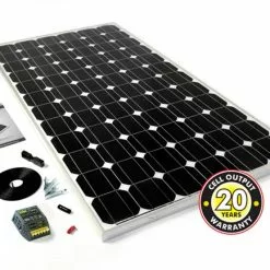 PV Logic 200w Motorhome Solar Panel Kit With 15 Amp MPPT Charge Controller