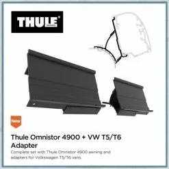 Thule Omnistor 4900 VW T5/T6 Campervan Awning And Bracket Kit -Kitchen & Bathroom Equipment Shop t5t6 adapterbracket 90117.1553002975