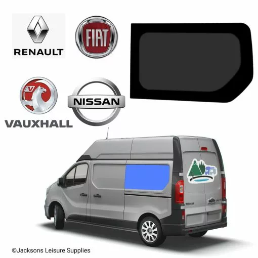 JLS Renault Trafic Vauxhall Vivaro LWB Glass Campervan Window - UK Passenger Side Rear 4 JLS Renault Trafic Vauxhall Vivaro LWB Glass Campervan Window - UK Passenger Side Rear -Kitchen & Bathroom Equipment Shop trafic v5 left rear jls 46911.1640182949