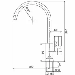 Reich Trend S Mixer Tap -Kitchen & Bathroom Equipment Shop trend s size 62130.1673216524