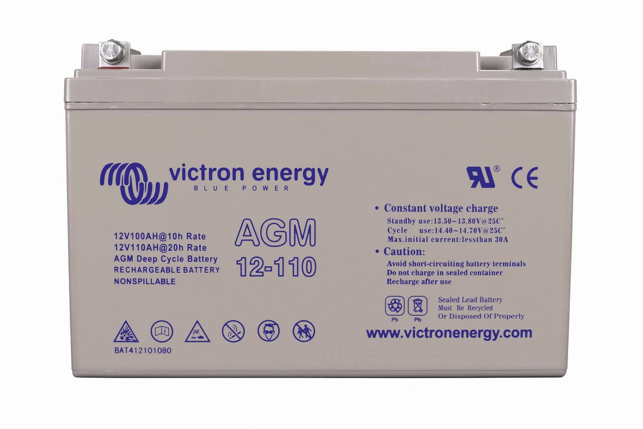 Victron Energy 12 Volt Deep Cycle AGM Batteries 4 Victron Energy 12 Volt Deep Cycle AGM Batteries - Image 2